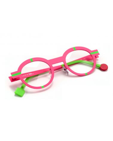 Lunettes de vue SABINE BE Be Yin col 253 Vert Rose Fluo